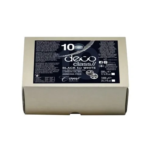 BLACK FOR WHITE 10 LIVELLI