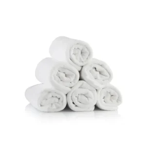 ASCIUGAMANO IN MICROFIBRA BIANCO