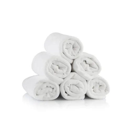 ASCIUGAMANO IN MICROFIBRA BIANCO